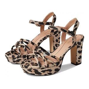 Cole Haan Women's Grove Leopard‎ Print Platform Sandal Size 9.5B